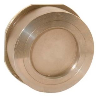 Disc check valve DN40, PN6-40 Stainless steel 1.4408, DIN3202 / K4