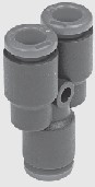 Uitverkoop Metal Work Rl23 Yi Kunststof 12 X 12 Push-In Koppeling, 2L23006