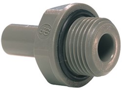 John Guest 3/8""X 3/8"" Bspp Stem Adaptor, PI051213S