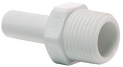 John Guest Draad Nippel 1/4 X 1/4Nptf, PP050822W