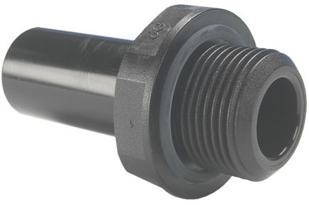 John Guest Draad Nippel 15Mm X 3/8G, PM051513E