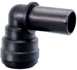John Guest 3/8""X1/4"" Plug In Elbow, PP221208W