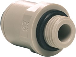 John Guest 1/4"" X 1/4"" Bsp Male Connector, PI010812S
