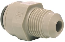 John Guest 3/8 X1/2 Fl Male Connect, PI0112F8S