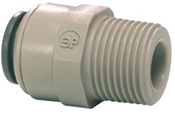 John Guest 3/8 X1/8 Male Connector, PI011221S