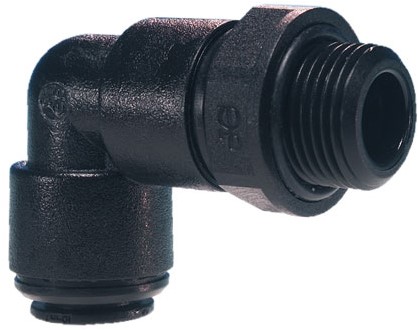 John Guest Haakse Inschroefkoppeling 12Mm X 3/8G, PM091213E