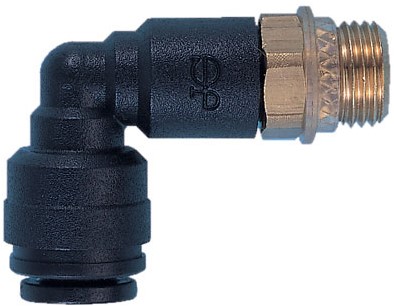 John Guest 4Mm X 1/4 Bspswivel Elbow, RM090412
