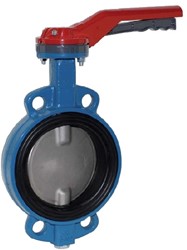 Butterfly valve DN 300, PN10 / 16, length EN558-20 Cast iron-40 / NBR / stainless steel 1.4408, ISO 5