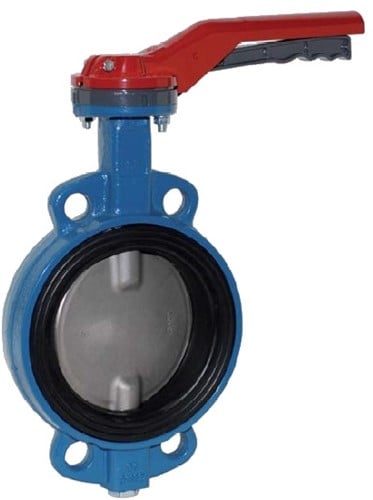 Butterfly valve DN65, PN16, length EN558-20 galvanized steel Cast ironG / EPDM /
