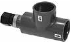 FIP FLS T fitting d40 DN32 haaks Materiaal: PVC-U, TCONIV40E