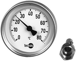 Uitverkoop Tecsis Bimetaal thermometer 63 mm, TM186C409002