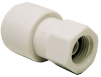 John Guest 3/8 X 7/16 Uns Faucet Connector, CI3212U7FW