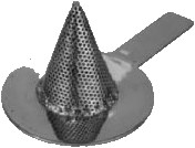 Ludemann Tijdelijk filter RVS DN100, 0311070410000