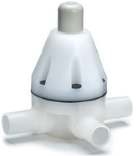 Überströmventil V185 DN50 PN10
PVDF/PTFE mit Schweißstutzen,
Einstellbereich 0,5-10 bar