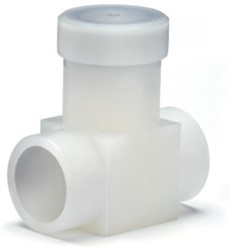 Throttle valve V251 DN15 PVDF/FPM, socket