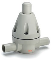 Pressure retaining valve V86 DN65 PP/EPDM, spigot end adjustment range 1-6 bar