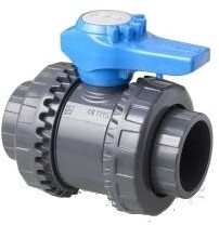 FIP PVC-C kogelkraan VKDDC EPDM lijmeind d20, VKDDC020E