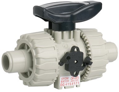 FIP VKD BALL ISO SPIGOT D63 PPH EPDM, VKDDM063E