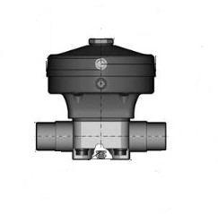 FIP PP Membraanafsluiter VMDM FPM moflaseind d110 Pneumatisch dubbelwerkend, VMDMDA110F