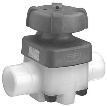 FIP VM DIAPH ISO SPIGOT D90 PVDF PTFE, VMDF090P