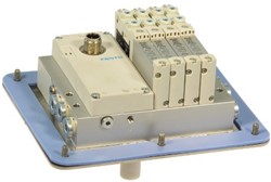 Festo ventieleiland met Pneumapole-L VTUG-10-VRPT-B1T-G18B-DTB-M7SU-4VKXH1+TTSC, 573606 + Pneumapole-L