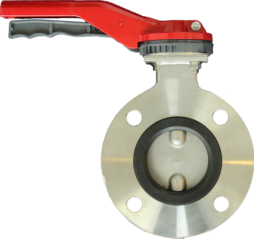 Uitverkoop Ebora Vlinderklep Type BKMF - DN80 Uitvoering naar ASME 150 lb, EBBKMF-80-01-0507-0921-10R