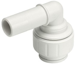 John Guest 10Mm X 10Mm Plug In Elbow, PEM221010W
