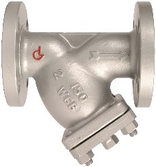 Ludemann Y-filter Gietstaal ANSI 150 LBS DN3, 0206535000300