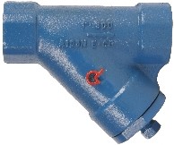 Ludemann Y-filter Staal PN100 1/2 BSP, 0206505301200BSP