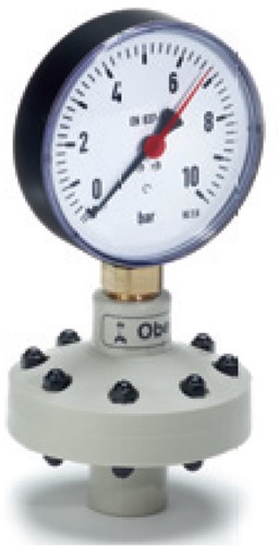 FRANK 517000335, Scheidingsmembraan Z700 met Manometer PP/PTFE d25 /1/4