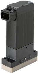 Burkert Type 6624, Art. 281570 TwinPower rocker solenoid valve with separating diaphragm 0,80 mm