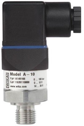 Wika Pressure sensor A-10, 12852822, 0 ... 1 bar gauge