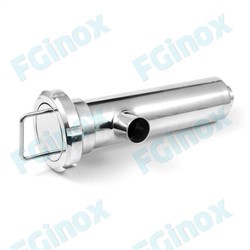 Stainless steel angle filter SMS BW Ø51