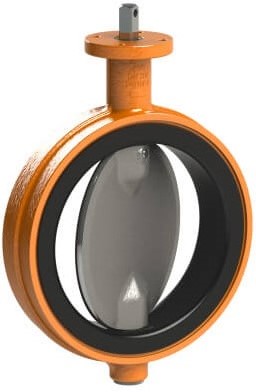 Wouter Witzel Vlinderklep Wormwiel Rubberlined EVS DN350 - 635283, 635283