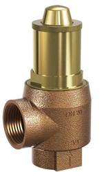 Goetze Armaturen Bronzen veiligheidsventiel, 651-mWIK-15-f/f-1515-EPDM-*