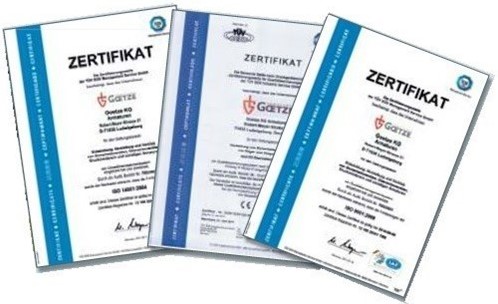 Material Certificate - EN 10204 3.1 Ebora