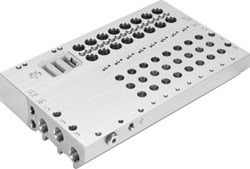 Festo VABM-L1-18WB-G38-4-G Anschlussleiste, 573605, VABM-L1-18WB-G38-4-G