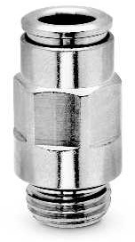 Camozzi Rechte insteek O-ring Dual Seal, 8512 6-1/4