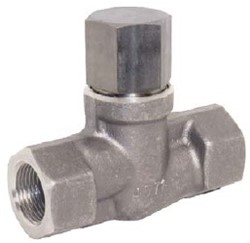 High-pressure non-return valve 1 , PN320 Stainless steel 1.4571 / metal. / Metal., D = 15mm