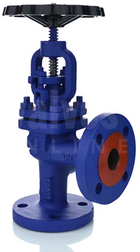 ARI-Armaturen stuffing box stop valve STOBU 22006, DN100, PN16, EN-JS1049 flat plug