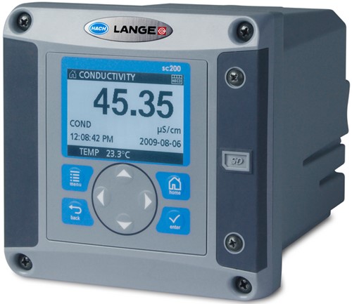 Uitverkoop Hach Lange Hach SC 200 Digitale controller, 2x digitaal, 2x mA UIT, 24 VDC - LXV404.99.70551, Hach type SC 200 Digitale controller 24 VDC - LXV404.99.70551