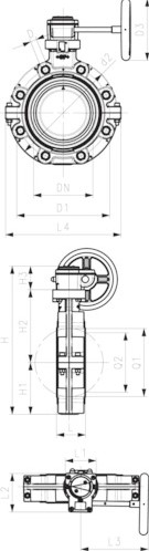 Georg Fischer BuV 578 PVC-U/EPDM d315DN300, 161578050-2