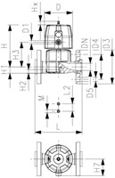 Georg Fischer 163617117, Membranventil 06FC CPVC/EPDM d63DN50-2
