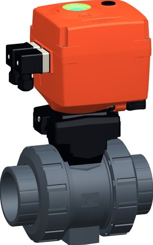 Georg Fischer Ball Valve 127 PVC-U/EPDM 11/2DN40, 199127627