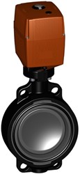 Georg Fischer 199145 24, Butterfly valve 145 PVC-U/EPDM d90 N80