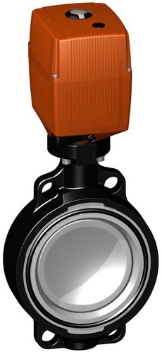 Georg Fischer 199145 07, Butterfly valve 145 CPVC/EPDM d160DN150