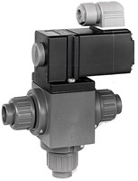 Georg Fischer MagneetventielL-boringPVC-U/EPDM3/2weg, 199161447