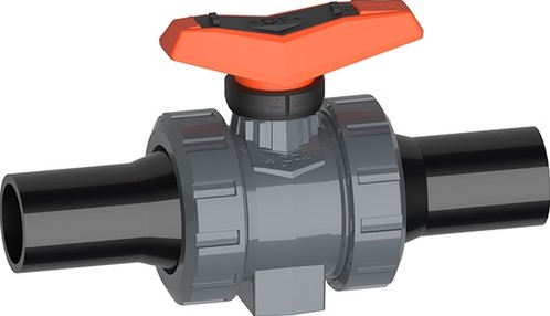 Georg Fischer 161546827, Kugelhahn 546 Pro PVC-U/EPDM d63DN50