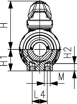 Georg Fischer 167546632, Ball Valve 546 Pro PP-H/FKM d20DN15, Welding socket cdb siliconenvrij-2