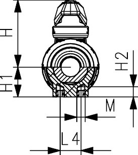 Georg Fischer 167546674, Ball Valve 546 Pro PP-H/FKM d32DN25, Welding end cdb siliconenvrij-2
